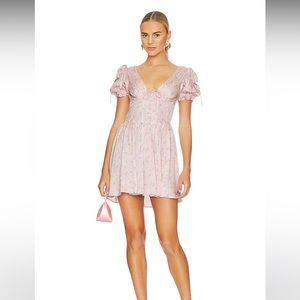 NWOT For Love and Lemons Paulina dress, xs